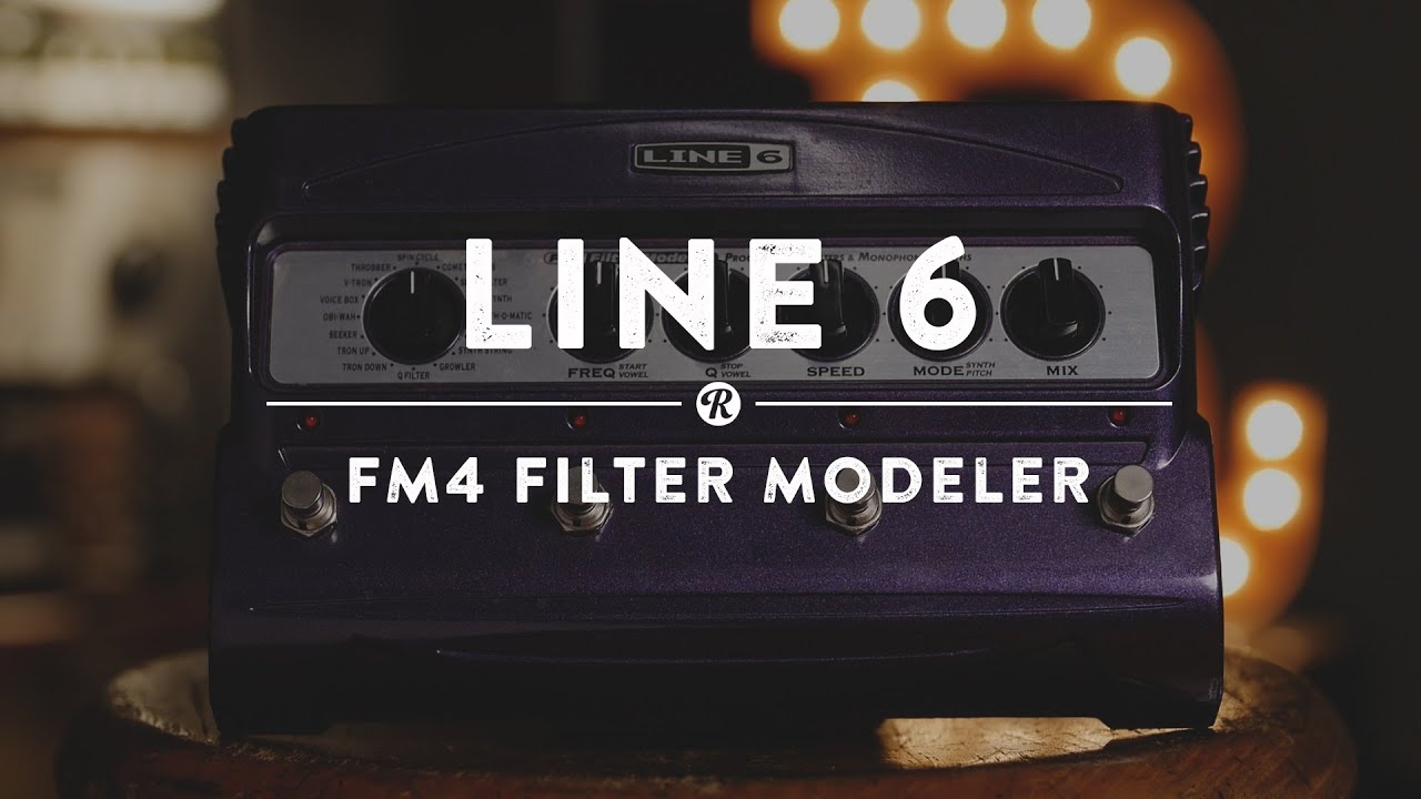 Line 6 FM4 - 16種類のフィルター系エフェクトを内蔵したフィルター系