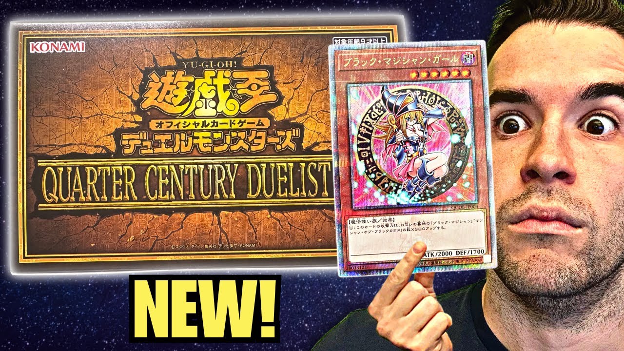 Opening NEW Quarter Century Duelist Box For DARK MAGICIAN GIRL