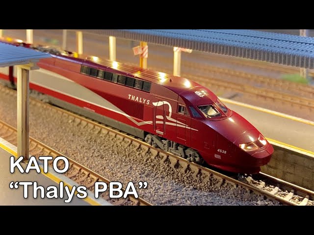 KATO 10-1657 Thalys PBA New Color 10-Car Set N Scale / Spur N/ N