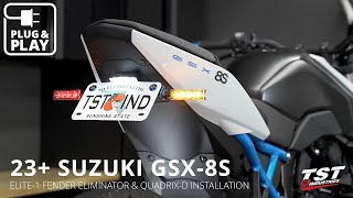 TST Elite-1 Fender Eliminator | Suzuki GSX-8S / GSX-8R