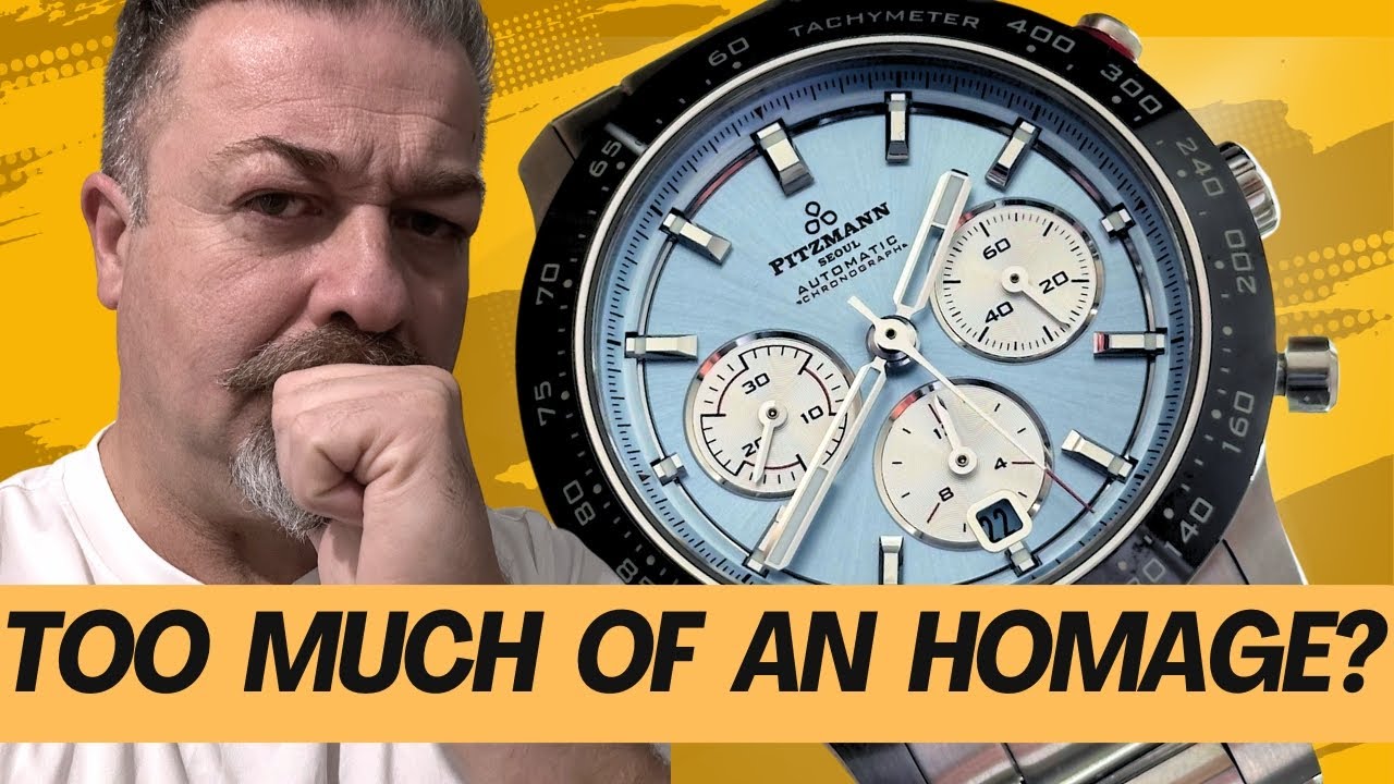 Seiko Powered Rolex Daytona? | Pitzmann III Review - YouTube