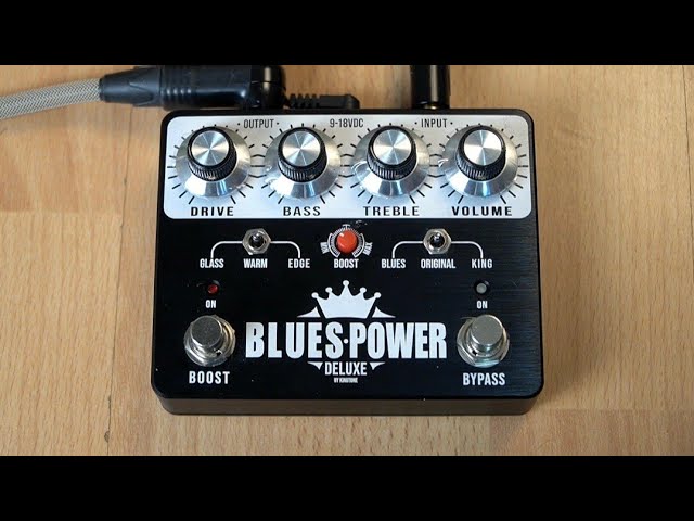 Kingtone Blues Power Deluxe Demo - The Best Drive Pedal Ever Made