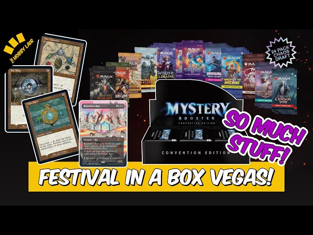 MTG Secret Lair Festival In A Box Vegas 2023 OPENING With Prices