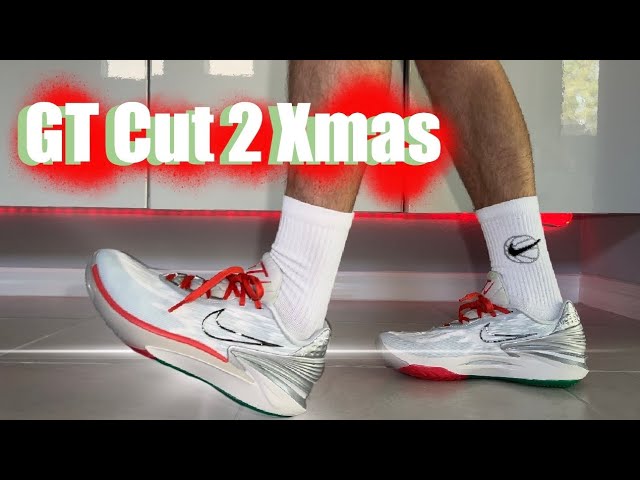 Nike GT Cut 2 on Feet (Christmas) - YouTube
