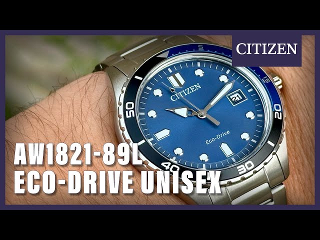 Unboxing The Citizen AW1821-89L - YouTube