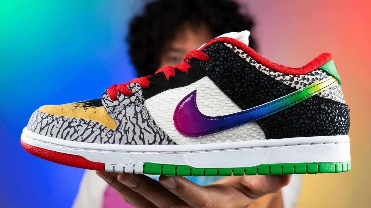 Nike SB DUNK WHAT THE PAUL Break Down - YouTube