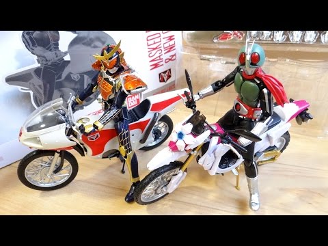 Two Rider Wars figures stand side by side! S.H.Figuarts Kamen