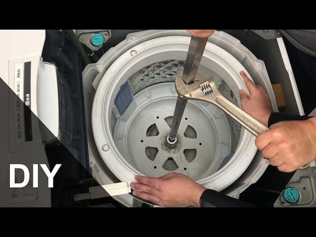 DIY】洗濯機分解洗浄 Panasonic NA80H5 高額な特殊工具なしでフランジ