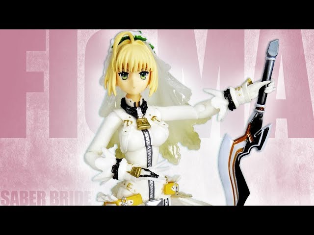 Figma - Fate/Extra - Saber Bride Review - YouTube