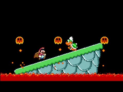 スーパーマリオワールド】 #45 魔王クッパの谷の城 (vsラリー・クッパ