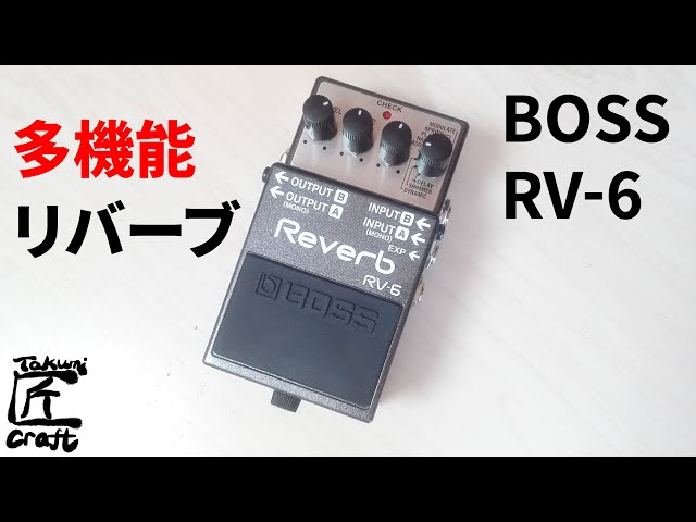 BOSS RV-6 Reverb Review - YouTube