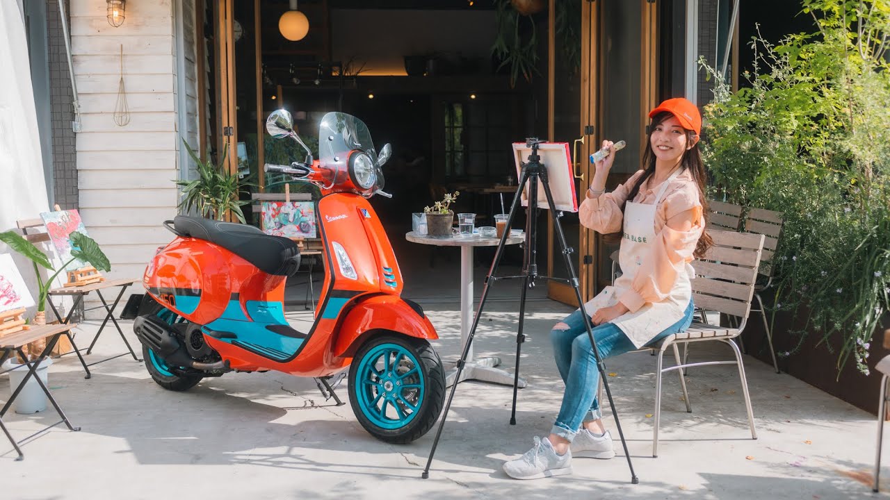 Riding a Vespa and Experiencing Art in Tokyo - YouTube