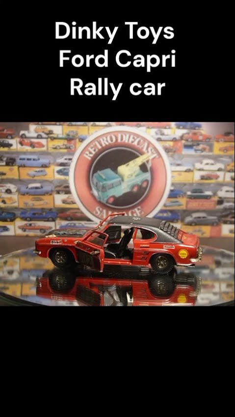 DINKY TOYS FORD CAPRI 1:25 SCALE - YouTube
