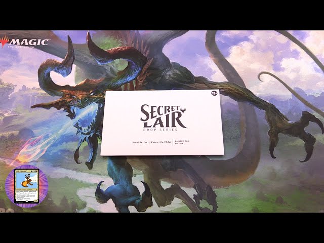 MTG Secret Lair: Pixel Perfect | Extra Life 2024 Unboxed - YouTube