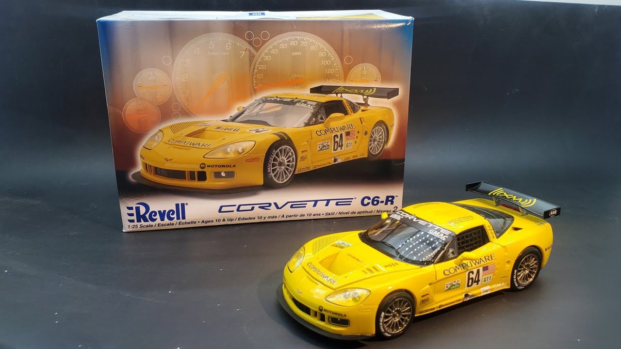 Revell Chevrolet Corvette C6-R build - Part 4, final assembly and