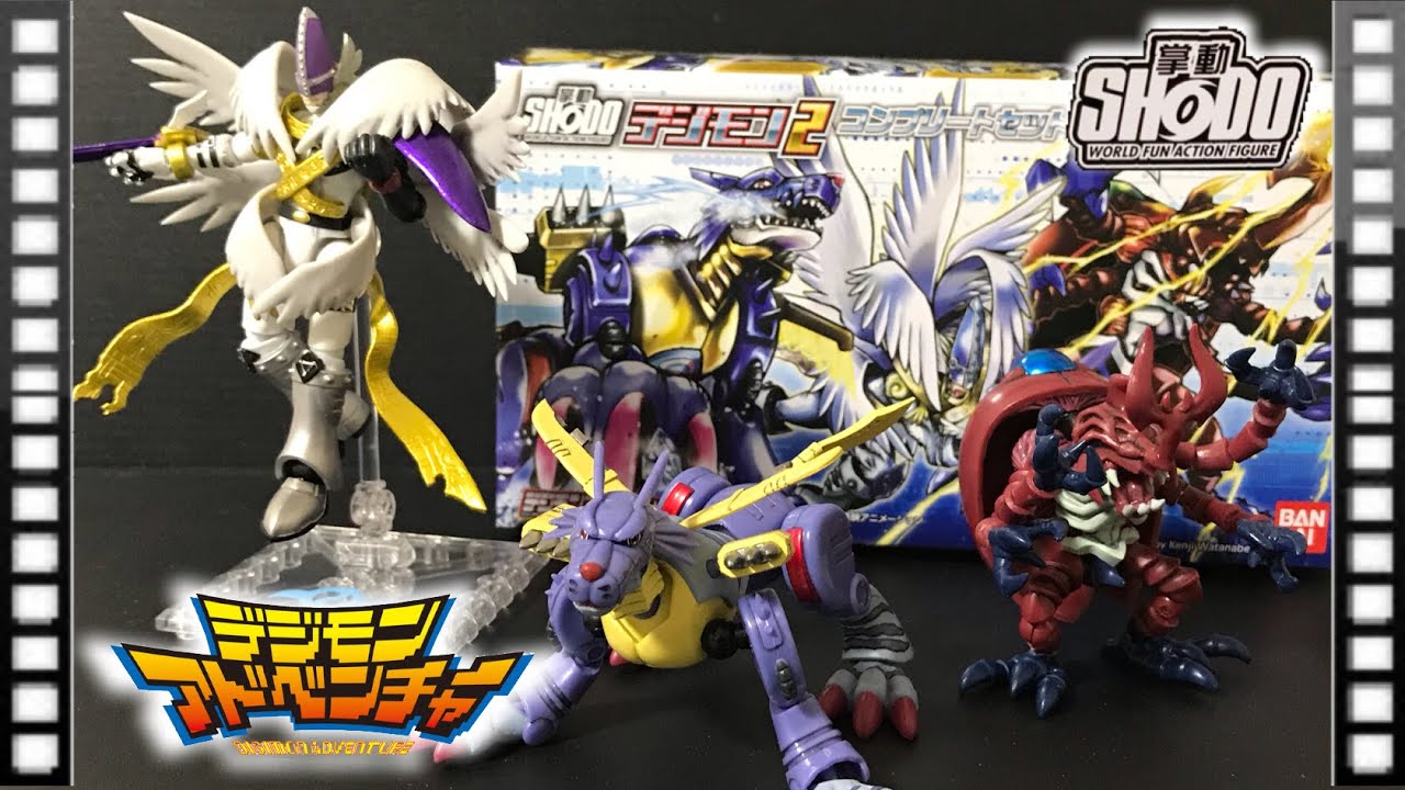 可動範囲拡大改造】SHODO-掌動-デジモン 2 コンプリートセット