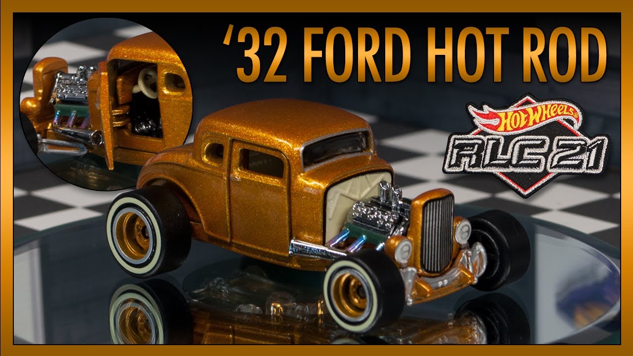 Hot Wheels 2021 RLC '32 Ford with opening doors review 1 of 17,500