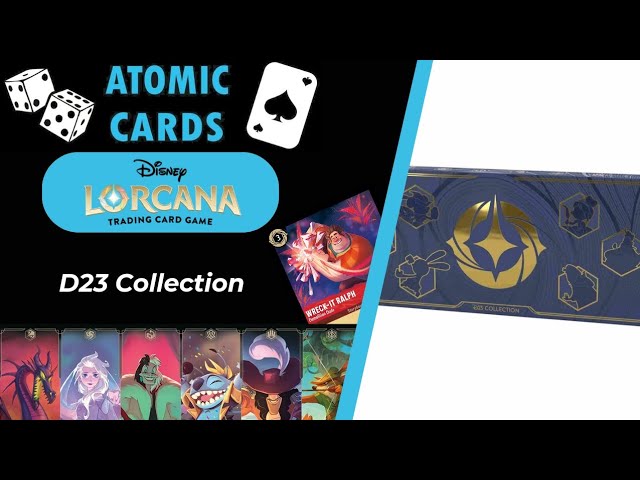 Disney Lorcana Unboxing - D23 Collection - YouTube