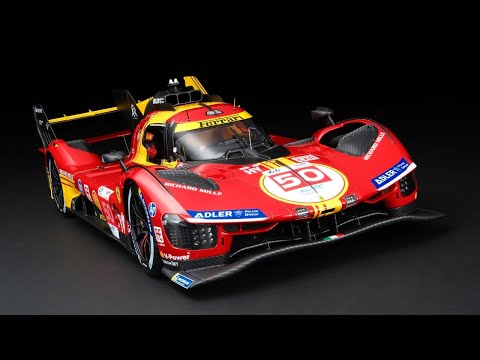 The 2024 Le Mans Winning Ferrari 499P at 1:8 scale - YouTube