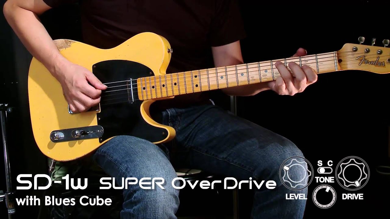 BOSS SD-1W Super Over Drive - 「SD-1」を技 Waza Craftシリーズで
