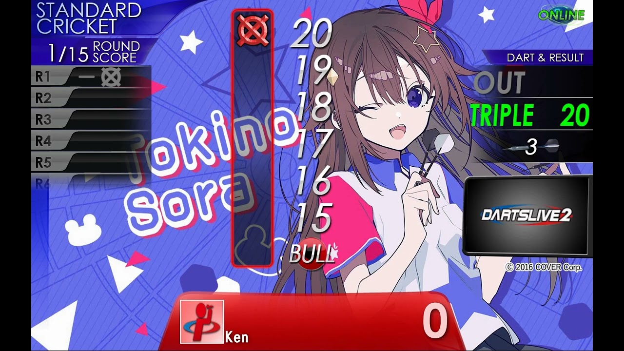 Dartslive  ホロライブコラボ　ときのそらデザイン ダーツ > キャラクター > 【Only Japan】ホロライブ ダーツセット とき