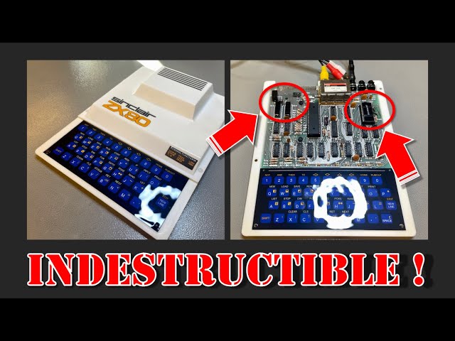 ZX80 mini-restoration tutorial - YouTube