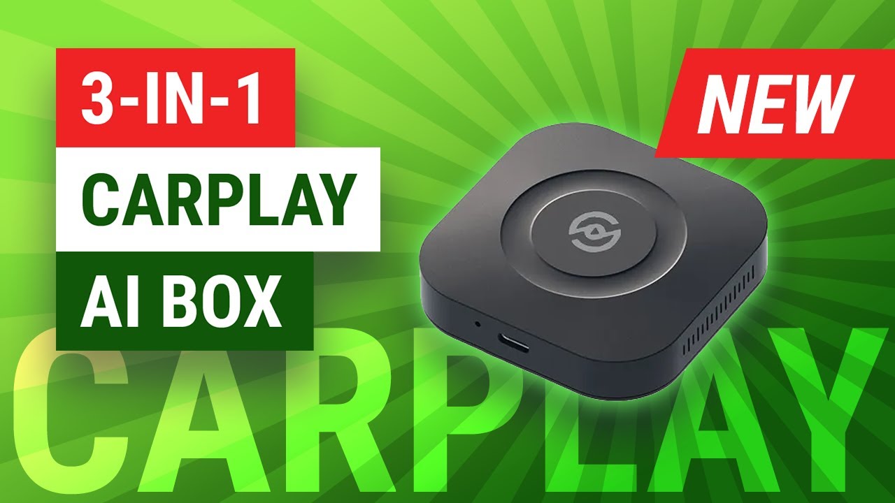 AuroraLink Mini CarPlay Android 8 AI Box | $80 YouTube Netflix