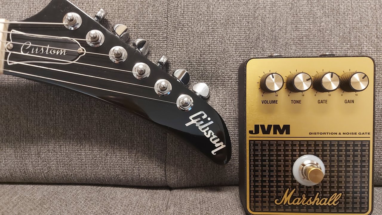 Marshall JVM Pedal Distortion & Noise Gate - YouTube