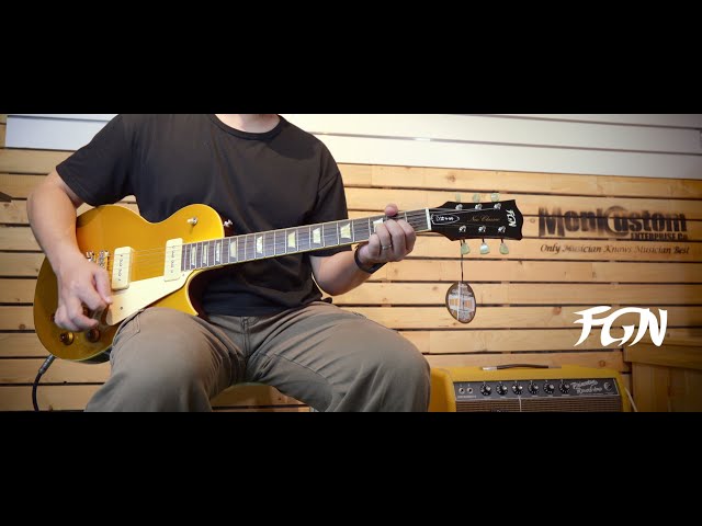 FGN Fujigen Guitar (NLS11GMP-AG) test by Jimmy Lin (No Talking