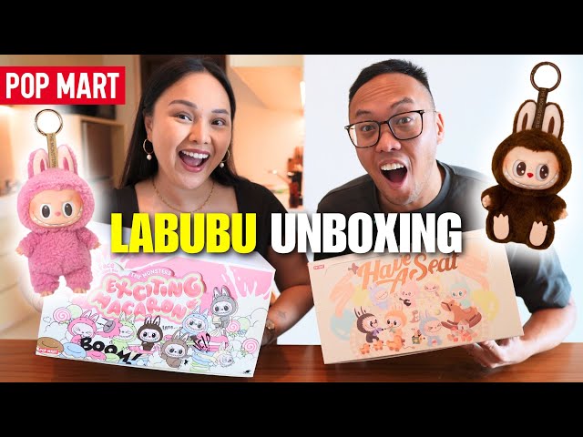 LABUBU Full Set Unboxing: Exciting Macaron & Have a Seat - POP