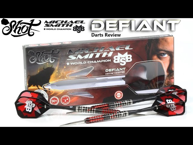 Shot Darts MICHAEL SMITH DEFIANT Darts Review - YouTube