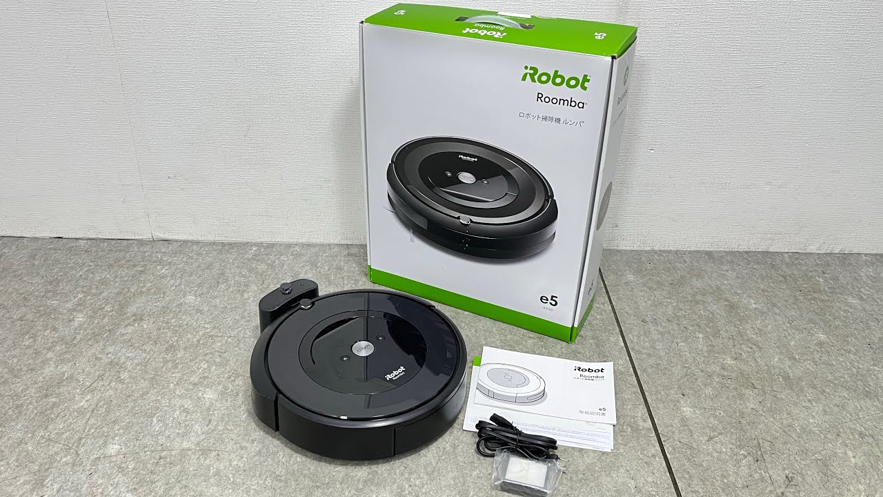 F□ iRobot アイロボット Roomba e5 ルンバ ロボット掃除機 RVC-Y1