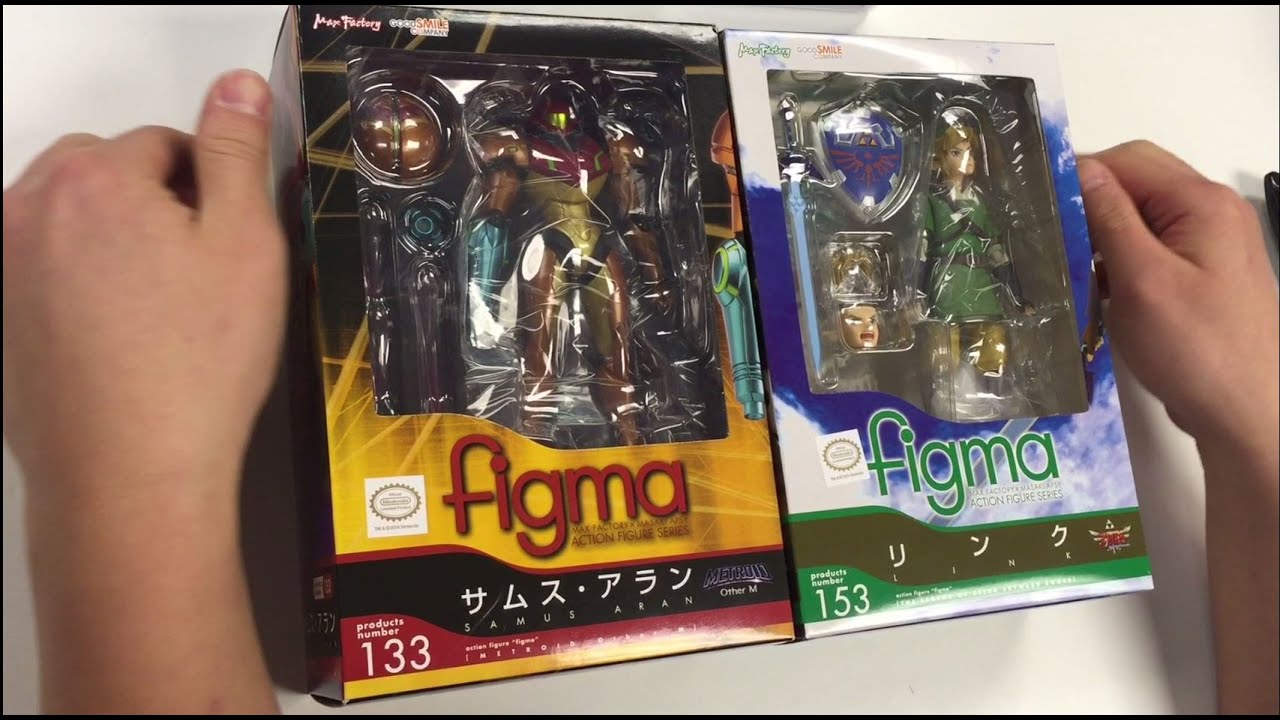Figma 133 Metroid Other M Samus Aran / Figma 153 The Legend of