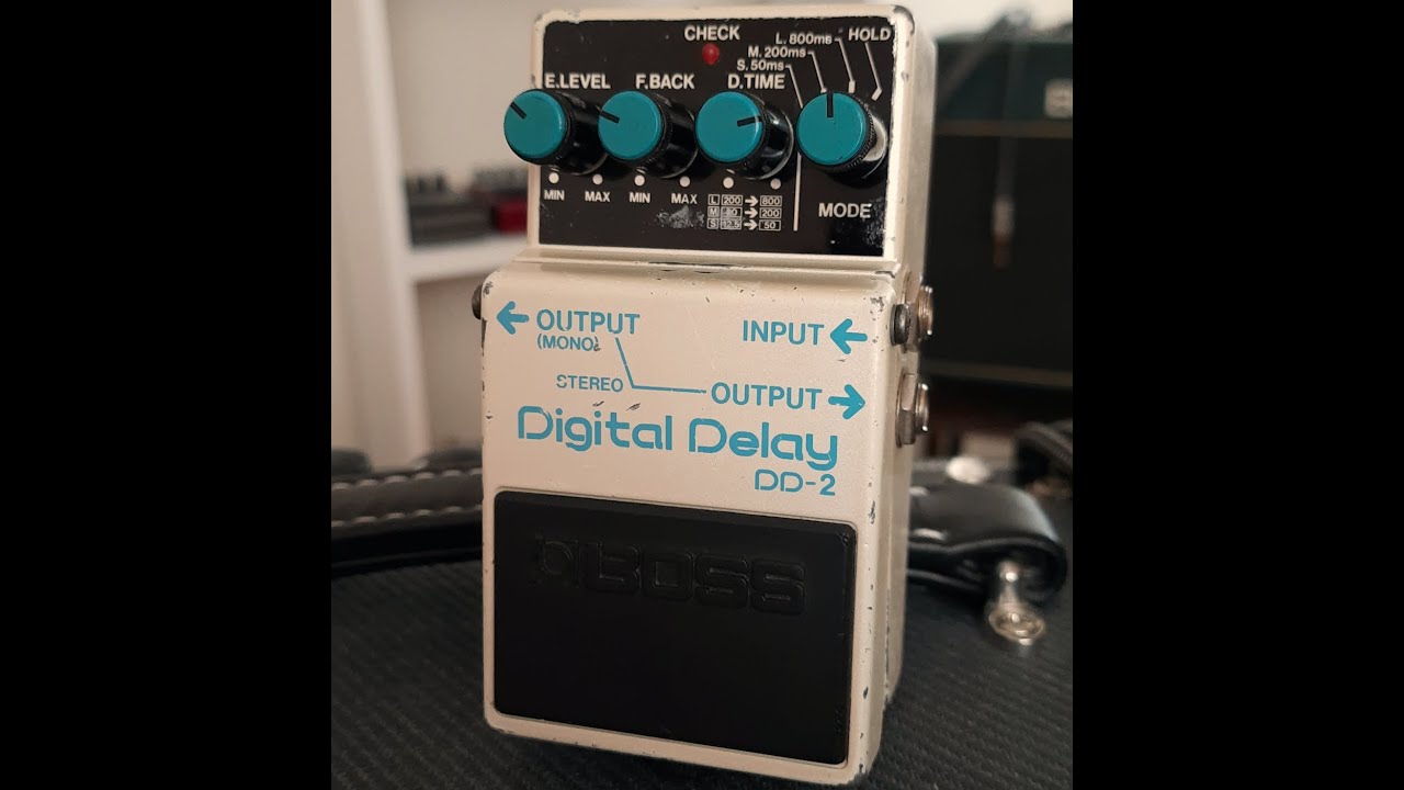 Boss DD-2 Digital Delay / 1986 Made in Japan - YouTube