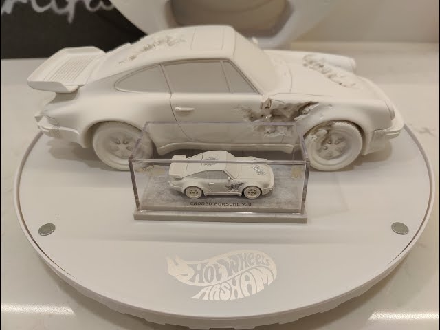 Mattel Creations Hot Wheels x Daniel Arsham Eroded Porsche 930