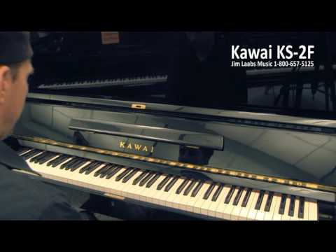 Kawai KS-2F Upright Piano Video Demo SN 1515223 - YouTube
