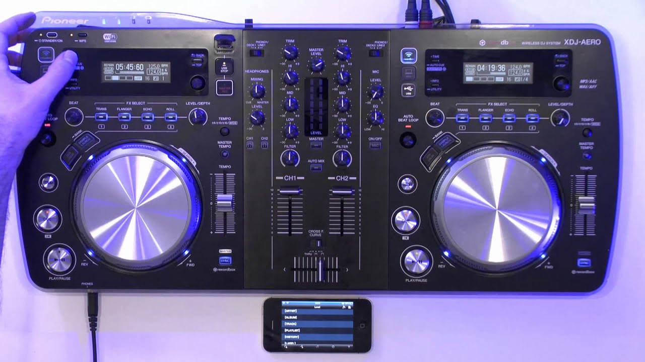 Pioneer XDJ-AERO DJコントローラー PCDJ