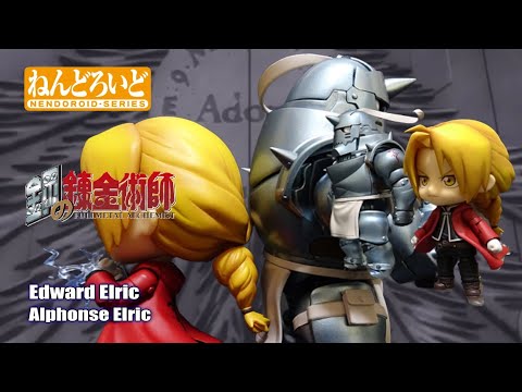 Vol.56：【ねんどろいど】 鋼の錬金術師 エド & アル 紹介 - YouTube