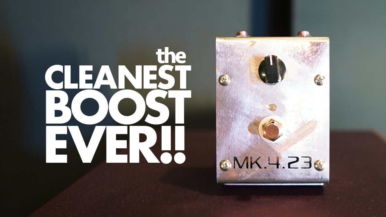 its LOUD and CLEAN - Creation Audio Labs MK.4.23 Boost - YouTube