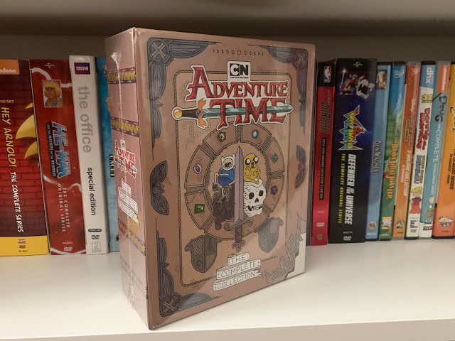 Adventure Time: The Complete Collection DVD Unboxing - YouTube