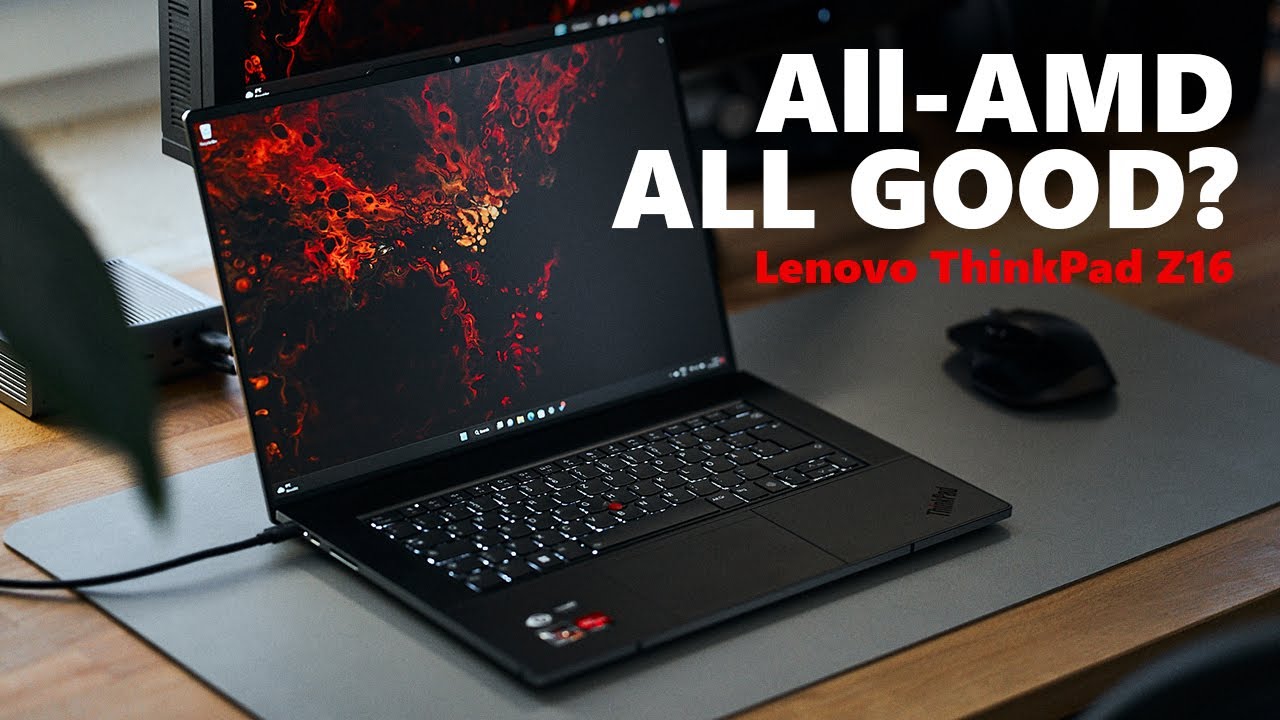 Lenovo ThinkPad Z16 with AMD Ryzen 7 Pro, Radeon 6500M, 32GB RAM