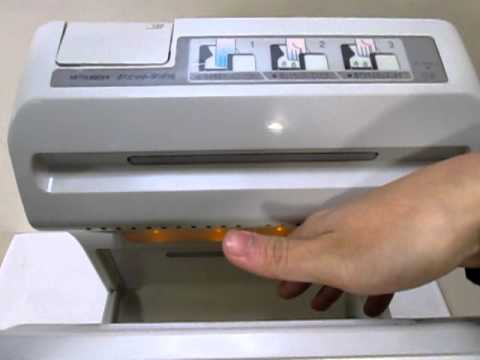 三菱電機 ハンドドライヤー ジェットタオル JT-116C4-W - YouTube