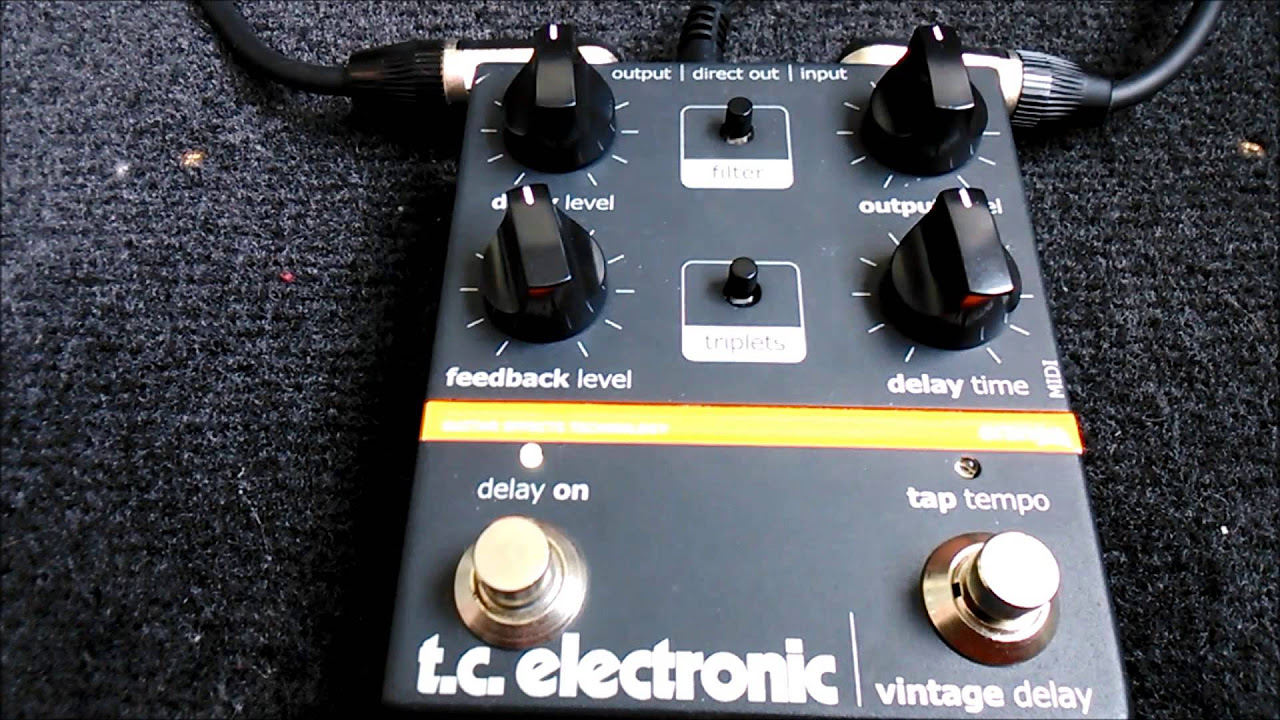 TC Electronic - Vintage Delay - YouTube