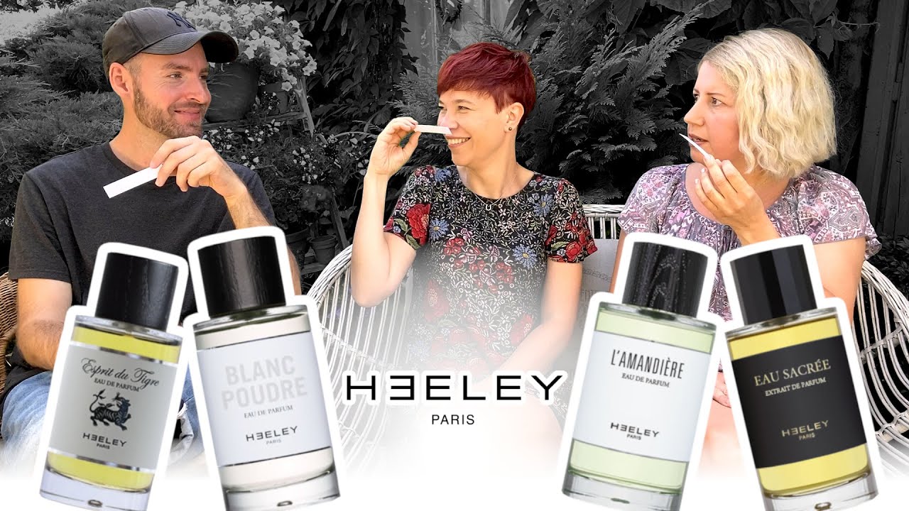 Sniffing 4 HEELEY perfumes with Pixie and Maria | FIRST