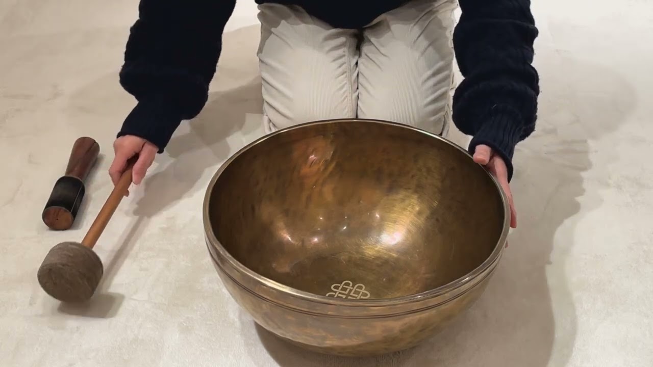 新・鍛造スペシャル・シンギングボウル・特大サイズ｜浄化・瞑想・ヨガ