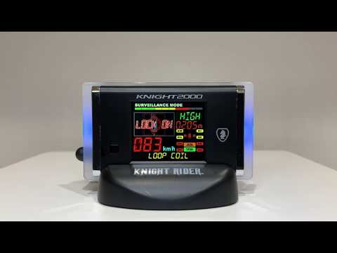 希少】ナイトライダー レーダー探知機 ナイト2000 KNIGHT RIDER rader