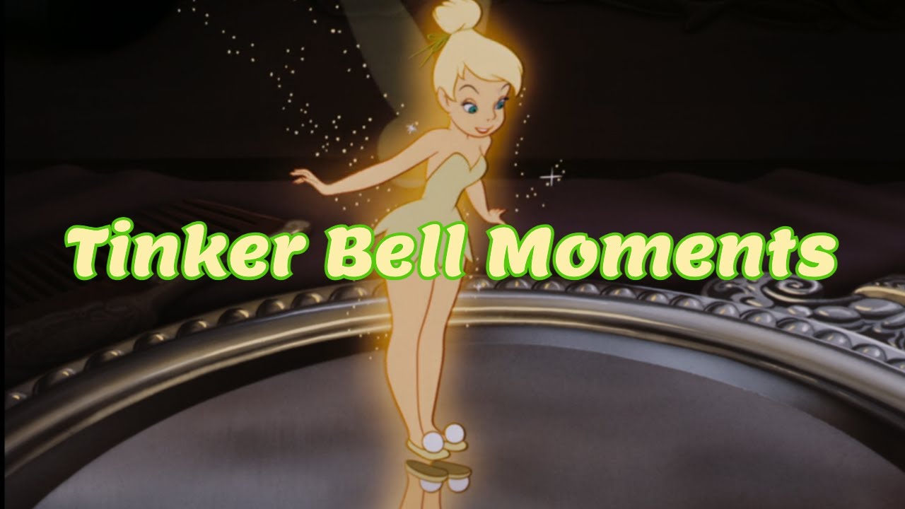 Peter Pan (1953) - Tinker Bell Moments - YouTube