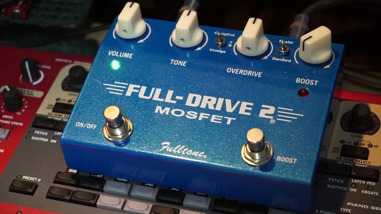 Fulltone FULLDRIVE2 MOSFET【解説レビュー】 - YouTube
