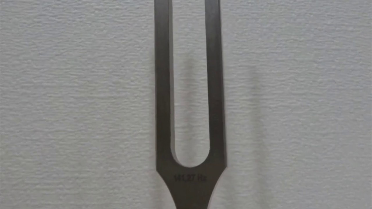 第5チャクラに対応・ドイツ製ステンレス音叉141.27Hz水星チューナー