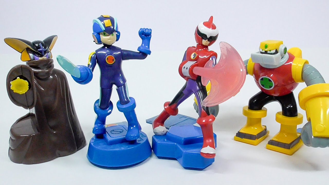 2005 ロックマンエグゼ ハッピーセット Megaman Exe HAPPY MEAL TOY'S